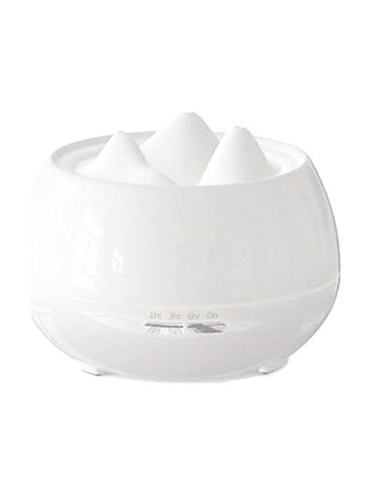 SPV Dispozitiv Difuzor de Aromaterapie cu Lumini LED Ultrasonic LH-XI Iceberg cu Control la Distanță și Temporizator Alb 500ml SPV-572-DFGHJ
