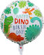 Baloane Rotund Zi De Naștere Dinozauri Folie Multicolore 45 cm