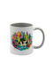 Shrek Mug Gray Handle Interior
