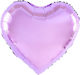 Foil Heart Balloon Purple 40cm