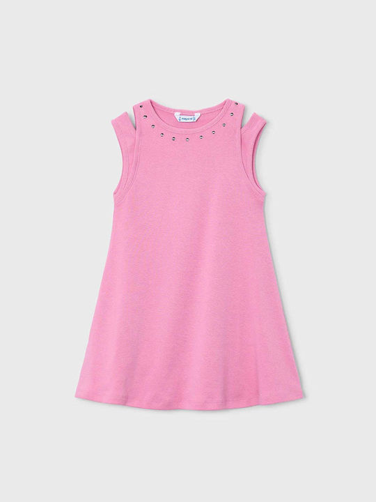 Mayoral Mädchenkleid Ärmellos Rosa