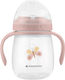 Kikka Boo Hedgehugs Baby Sippy Cup Silicone With Handles Pink For 6m+ 240ml