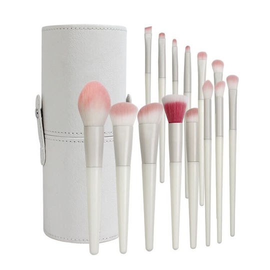 Alista Home Set Profesional cu Pensule de Machiaj pentru Fundație 14 Bucăți