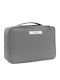 Geantă De Călătorie Alista Home Neseser Cosmetice Articole De Toaletă Material Impermeabil 2 În 1 Buzunar Interior Detasabil 23 X 16 X 8 Cm Gri