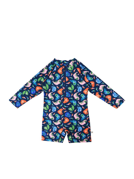 Zoocchini Kids Swimwear One-Piece Blue