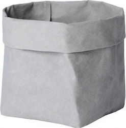 Ψωμιέρα 9x10xυ17cm Γκρι Ίνες Κυτταρίνης Dafne Design 2 Τεμ