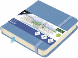 Sketchbook 12 X 12cm Sky Blue 140gr 160σελ Λαστ...
