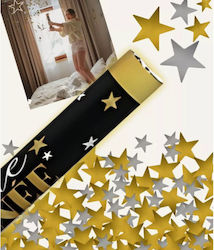Konfetti in Sternform Gold