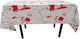 Husă De Masă Alista Home Cu Folie Tematică Halloween Help Me 137 X 183 Cm Alb Roșu