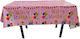 Husă De Masă Alista Home Folie Happy Birthday Balon Imprimat 137 X 274 Cm Roz