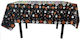 Husă De Masă Alista Home Cu Folie Tematică Halloween Print Boo 137 X 183 Cm Neagră