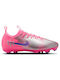 Mercurial Vapor 16 Academy Vinicius Jr FG/MG Детски Футболни Обувки с Бутони Sunset Pulse / Old Royal