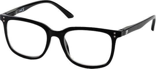 Eyelead Lesebrillen +1.25 in Schwarz Farbe E 262