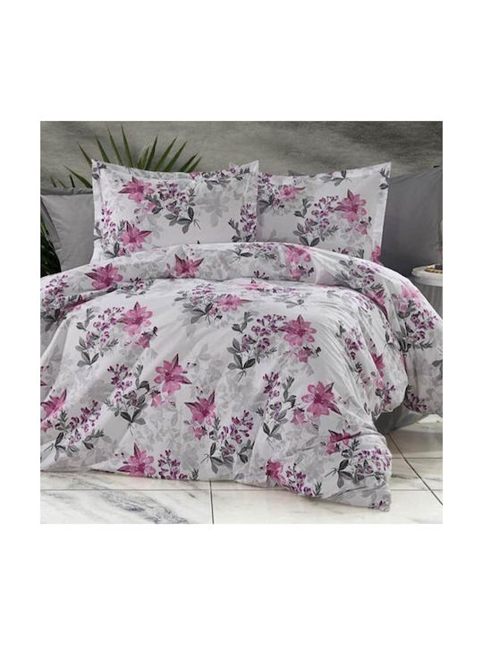 MayHome Set Pillowcases with Envelope Cover Floral 50x70cm