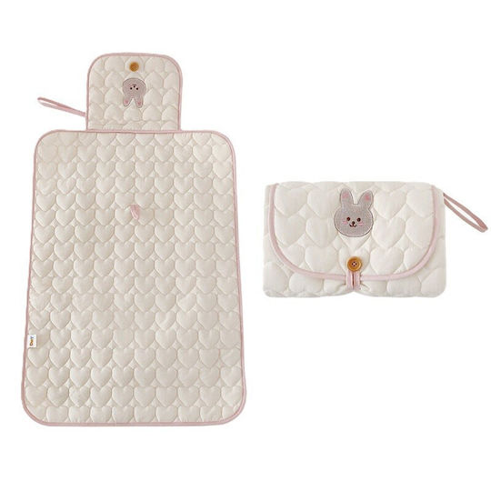 Alista Home Pad Portabil De Schimbare Din Textil Bej 70x50cm