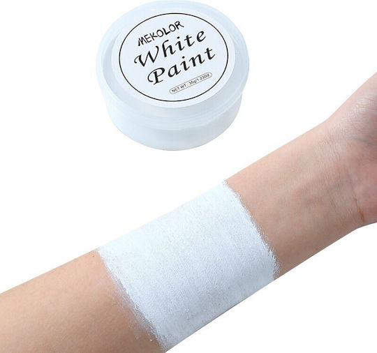 Face Body Paint Alista Home Oil-based 35 G White