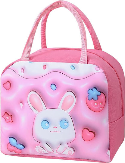 Alista Home Geantă Izotermică De Mână Pentru Prânz Roz 19x13x23cm