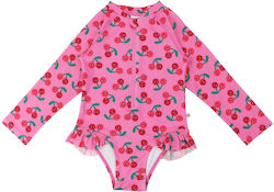 Zoocchini Kids One-Piece Swimsuit Cherry