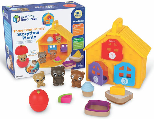 Learning Resources Бебешка Играчка Bears за 18+ Месеца
