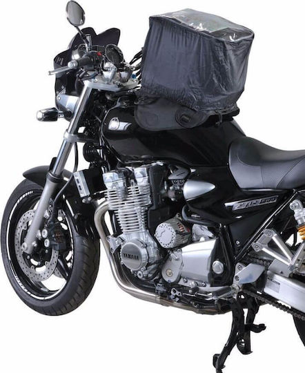 Αδιάβροχο Κάλυμμα Tankbag Μαύρο Διάφανο Άνω Μέρος