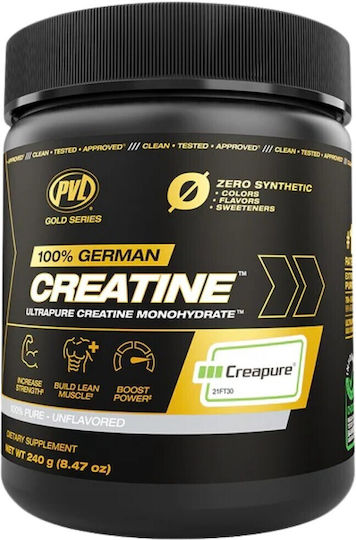 Pure Vita Labs Gold Series Creapure Креатин Монохидрат Без Вкус 240гр