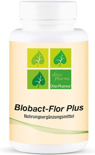 Metapharm Blobact-Flor Plus Supplement With Probiotics 90 Capsules Turmeric