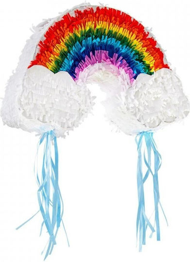 Piñata De Petrecere Curcubeu Alista Home Din Hârtie Carton 45 X 28 X 9 Cm Multicolor