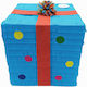 Cutie Gift Pinata Petrecere Alista Home Handmade Din Hârtie Carton Pinata De Petrecere 25 X 23 X 23 Cm Albastru Deschis