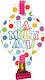 Set 6 Blowouts Alista Home Happy Birthday Collection 19 X 11 Cm Made Cardboard Plastic Paper Multicolor