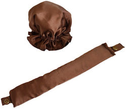 Accesoriu Ondulare Păr Alista Home Fără Căldură Poliester Manual Stil Răsucit 29 X 4 Cm Maro