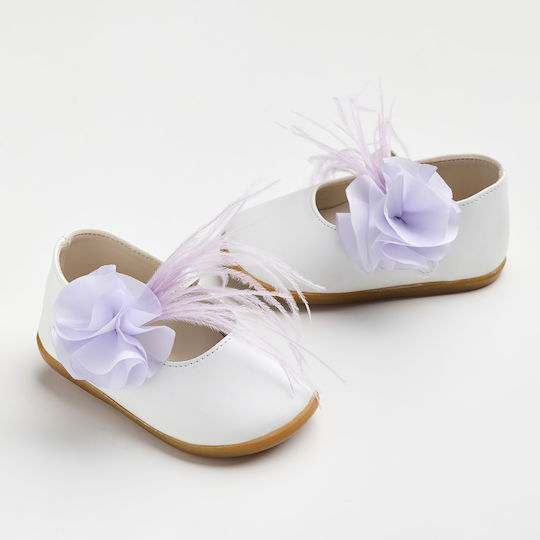 Ever Kid Balerine de Botez din Piele Lila