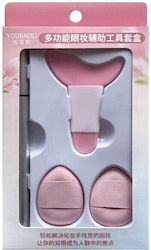 Eyeliner Application Kit Alista Home Beginners Makeup Accessory 4 Products Waterproof Eyeliner Black Pink Box Eyeliner Application Kit Alista Home Beginners Makeup Accessory 4 Products Waterproof Eyeliner Black Pink Box