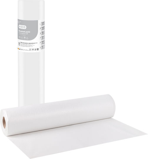Soft Care Eco Standard 2 Straturi Hârtie & Pe Role Pentru Mese De Examinare 39cm X 50m & 50cm X 50m Eco Albe