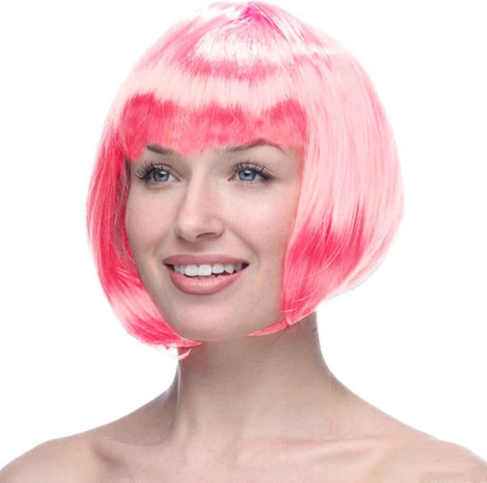 Perucă Cosplay Alista Home Tuns Bob Cu Breton Carnaval Petreceri Tematice Halloween Mărime Unică Roz Deschis