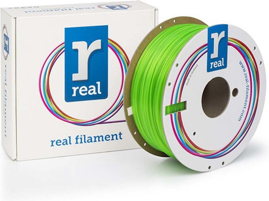Real Filament PLA 3D Printer Filament 1.75mm Fluorescent Green 1kg