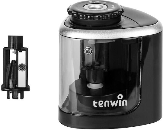 Ascuțitor Electric Semi-Automat Alista Home Din Plastic 2 Baterii Aa Nu Sunt Incluse 6.5 X 6.5 X 7.5 Cm Negru