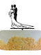 Cake Topper Alista Home Model 1 Mrandmrs 17.5 X 11 Cm Negru