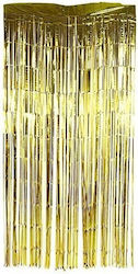 Fringed Curtain Alista Home Party Decor Model Photo Background Colorful Party Decoration Size 100x200 Cm Gold
