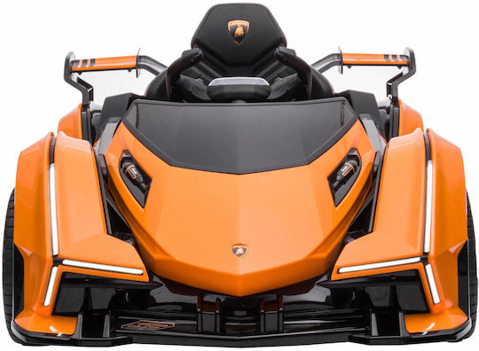 Lamborghini Едноместно с Дистанционно Управление Лицензиран 12 Волта Оранжево за 2+ Години