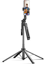 Avizar Bluetooth Tripod Smartphone Camera 360° Adjustable Face Tracking Black