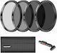 Neewer Set of ND HD Filters Diameter 67mm for Camera Lenses