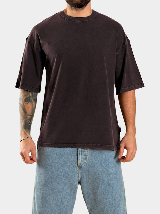 3Guys T-shirt Μελιτζανί