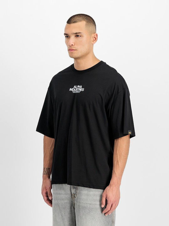 T-shirt Μαύρο