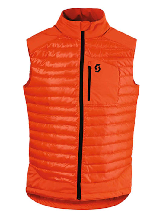 Insuloft Αμάνικο Μπουφάν Puffer Αδιάβροχο Tangerine Orange