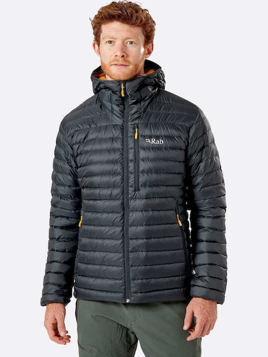 Rab Microlight Alpine Herren Jacken Puffer Schw...