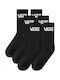 Vans Men's Socks Black 6Pack
