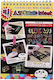 Alista Home Caiet De Carduri De Zgarieturi Diy Magic 12 Foi Creion Din Lemn Negru Carduri 26 X 19 Cm Multicolor