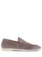 Suede Ανδρικά Loafers σε Καφέ Χρώμα