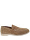 Suede Ανδρικά Loafers σε Μπεζ Χρώμα