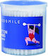Choosmile Baumwollstäbchen Baumwolle 200 Stück Blaue